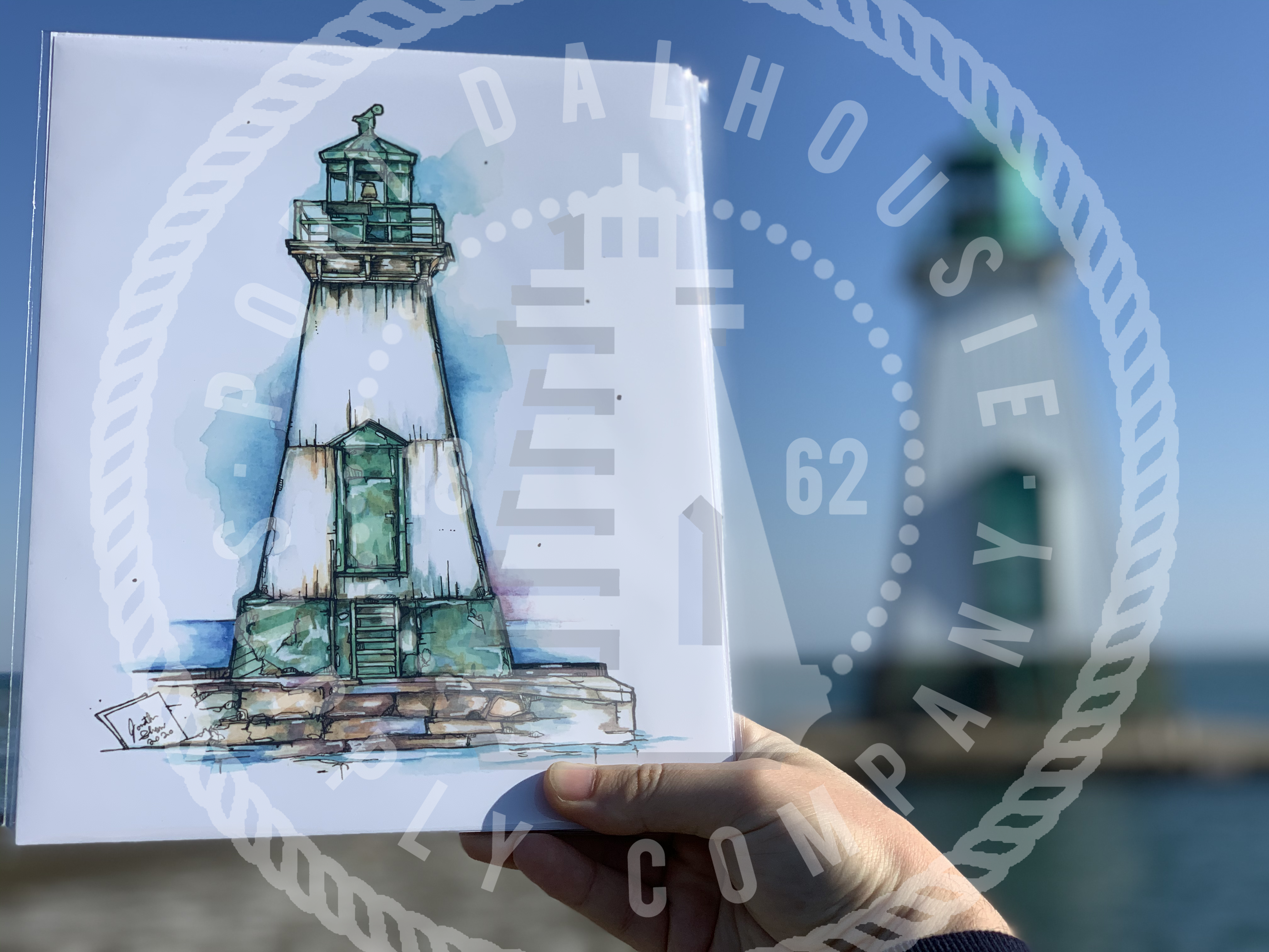 Port Dalhousie Lighthouse Print Set